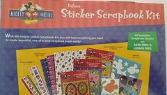 Deluxe Sticker Scrapbook Kit Mickey For Kids – Acid Free / Lignin Free – Sealed