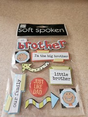 Me & My Big Ideas/Soft Spoken~ AKLM Oh Brother~Embellishments