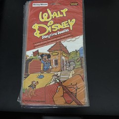 1970s WALT DISNEY STORYTIME DOODLES LETRASET RUB DOWN TRANSFERS SEALED LOT