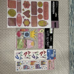 Princess Stickers & Magnet For Scrapbooking Lot Of 25
