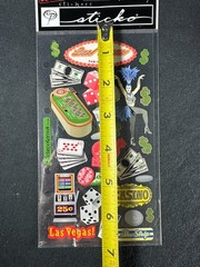 Lot of Travel Bahamas Washington DC Las Vegas Scrapbook Stickers and art