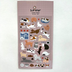 Adorable Dogs Arrr Planner Stickers Journaling Scrapbooking Crafts