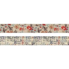 Tim Holtz ~ LINEN TAPE ~ Floral ~ Idea-ology 2 Rolls