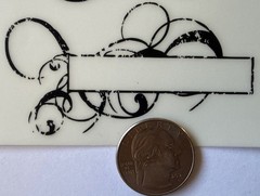 BLACK SWIRL LABELS Rub-On Transfers(4-1/4”x 8”)Tag •Word•Journaling•Card Making•