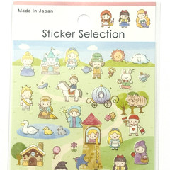 Fairy Tale Storybook Sticker Sheet Japan Kawaii Planner Scrapbook