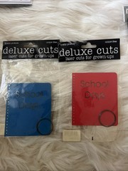 Teacher Classroom Scrapbook Craft Lot School Days Albums Stickers Buttons Dies