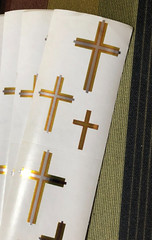 5 Mrs Grossmans Cross Stickers Religious Bible Christian Catholic Prayer Jesus