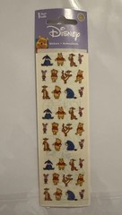 Vintage Sandylion Disney Winnie The Pooh Eeyore Piglet & Tigger Stickers Mini