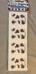 Ladybug Stickers Lot Of 2 Not Sealed Vintage READ