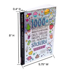 Fashion Angels Ridiculously Cute Kids Fun Craft Stickers Plus 1000+ Stickers