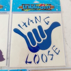 Lot Of 4 Inbloom Stickers Hawaii Hang Loose Turtle New In Package