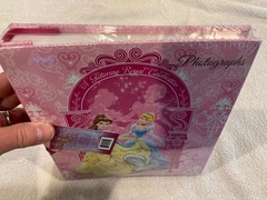 New Disney Cinderella Fairy Princesses 8×9” Scrapbook Album Memory Photo Book