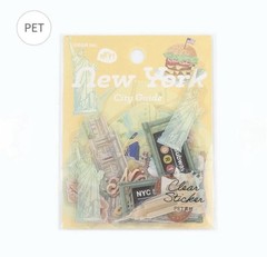 BGM Pet Planner Journal Sticker City Guide – NEW YORK