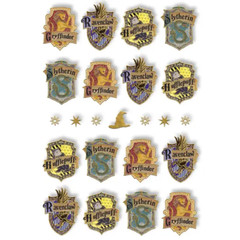 Harry Potter House Shields Pop-up 3D Stickers Planner Party Supply Crafts