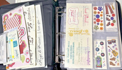 Creative Memories Sticker Binder Full Die Cuts Lots of Stickers