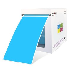 Large 5 x 3 inch Rectangle Color Coding Sticker, Writable Square Color Code I…