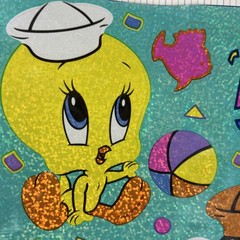 Vintage 1998 Sandylion Stickers Looney Tunes Baby Tweety & Sylvester New Opened