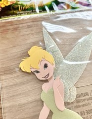 *New* Disney Tinker Bell Glitter Wings Flowers 3D Sticker Collage Scrapbook #2
