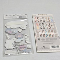 HARRY POTTER 3D STICKER DECAL SET LOT PAPER HOUSE PRODUCTIONS OVER 450 STICKERS