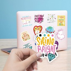 300PCS Motivational Sticker, Inspirational Words Stickers for Teens Adults Stude