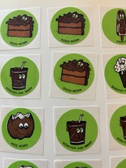 vintage Stickers Scratch N Sniff Lot HTF Matte CTP 80s
