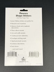 NWT Flowers Shape Stickers. 96 Stickers.