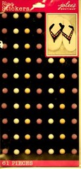 Gems Neon Green Orange Pink Round Bling Jolee’s Stickers Crafts Scrapbook