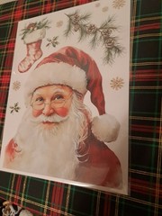 Jolly ST Nick Rub On Transfers From Essential Stencil, Two12 X 16 In Transfer…