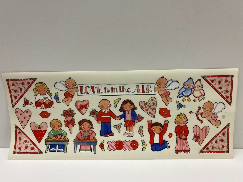 ALL MY MEMORIES «LOVE IS IN THE AIR» sticker sheet–love valentines sweethearts