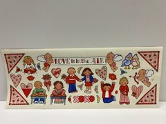 ALL MY MEMORIES «LOVE IS IN THE AIR» sticker sheet–love valentines sweethearts