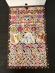 Lisa Frank Sticker Book 5 Sticker Sheets 600 Stickers Bendon New Booklet
