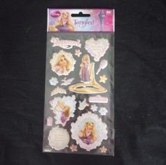 EK Success Disney Tangled Rapunzel Dimensional Stickers 20pc Vintage 2011 Rare