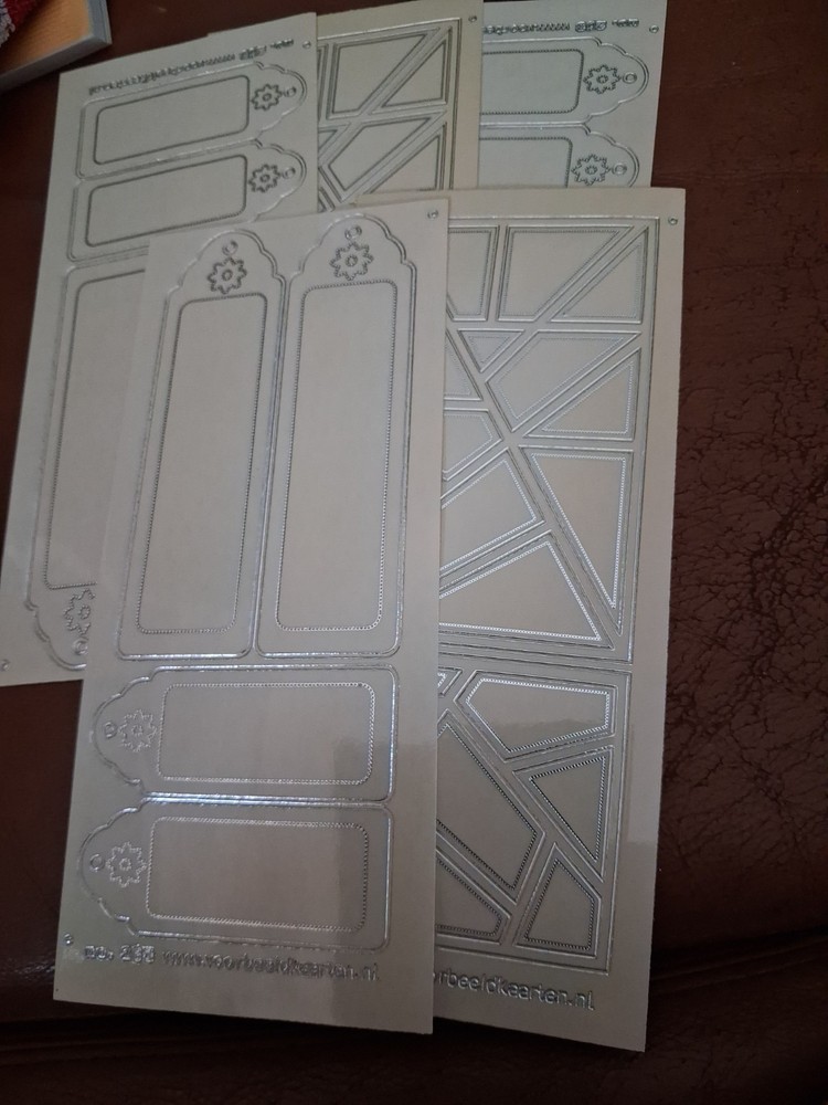 5X STICKERS SCRAPBOOKING NEW (ST1492) MIX TRANSPARENT