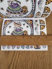 Vintage Penny Black Stickeroos Bee Sweet Sticker ROLL, Stickers Bees Girl Hive