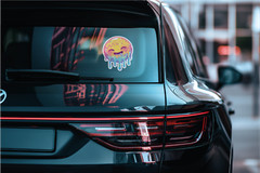 Laminated decal/sticker–UV & Water resistant for in/outdoor use