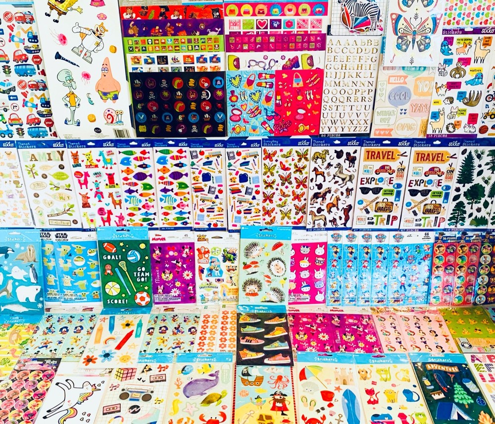399+ Sticker Lot | TEENS Kids Teachers Crafters Gift Set Kit Lot Collection*
