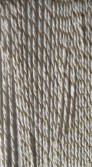 GOLD/WHITE TWINE(5 yards) Christmas•Holiday•Tags•String •Metallic•Gift•Presents