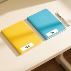 1000 Pack 3×1 Inch Rectangular White Label Stickers to Write On Labels