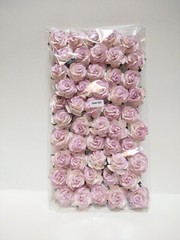 50 Wild Roses, 2-Tone Lilac Wild Roses, Mulberry Paper Roses, #SAA-322