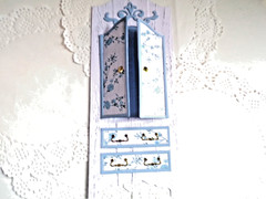 Vintage armoire handmade for junk journal cover cards scrapbook