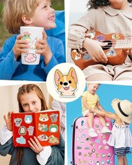 Waterproof 106PCS Non-Repeating Animal Stickers – Creative Fun for Everyone