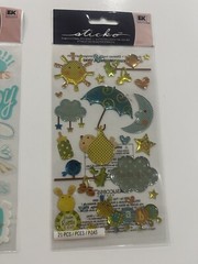 Lot of 2 – Sticko BABY Scrapbooking Stickers NEW in Sealed Packages (S004)