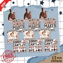 Vybonz Pottery 3 Inch Stickers Pt2 12pcs