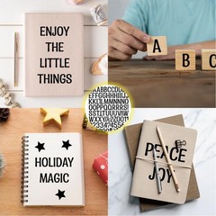 1920Pcs Letter Stickers 20 Sheets Alphabet Stickers 1 Inch Vinyl Self-Adhesiv…