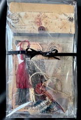 Vintage Gothic Apothecary Ephemera Bundle Junk Journal Kit Witchy Halloween
