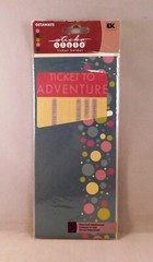 Scrapbook Stickers Lot of 6 Cruise Adventure Passport Luggage Tag Ticket Holder