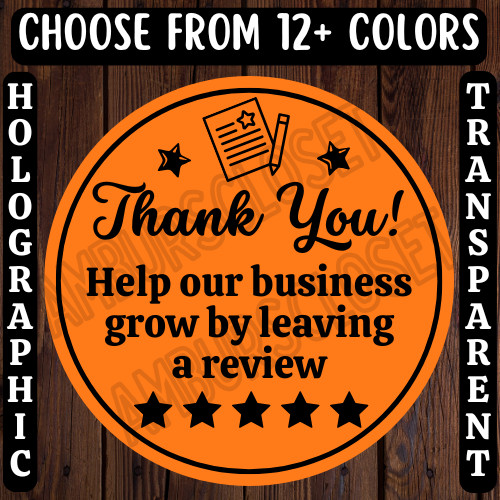 40 THANK YOU STICKERS 2″ ROUND ENVELOPE LABELS SEALS SHOP SHIPPING SUPPLIES