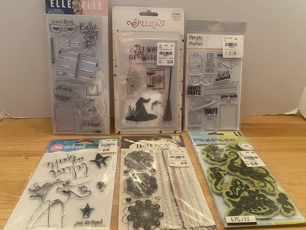 Stamping Accessories, New, Lot Of 6 Packs