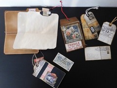 Junk Journal Add On OOAK File Envelope Note Pad Ephemera Tags Choice Of Set