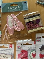 Scrapbook 3 D Stickers Lot Jolee’s Soft Spoken Recollections K & Co More New